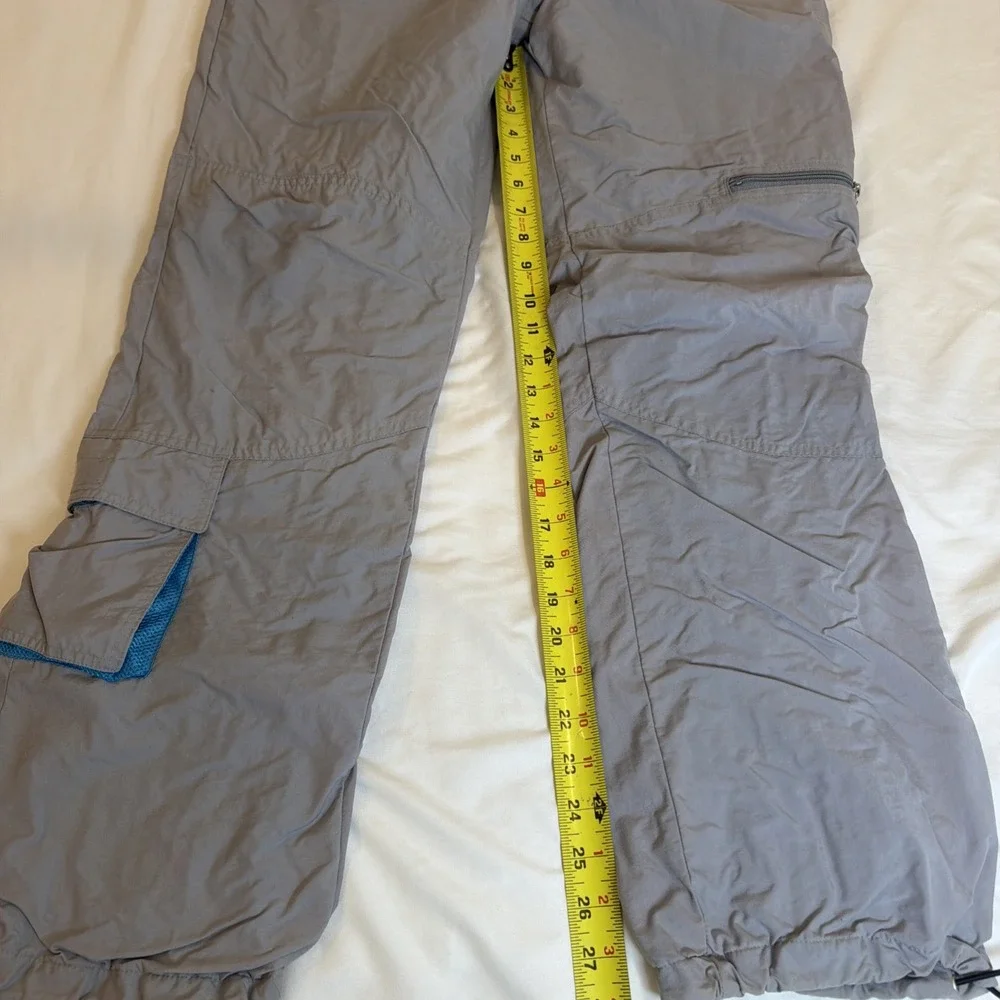 Xhilaration Women's Gray Cargo Pants Size‎ 13 Joggers Athleisure Y2k Baggy Punk